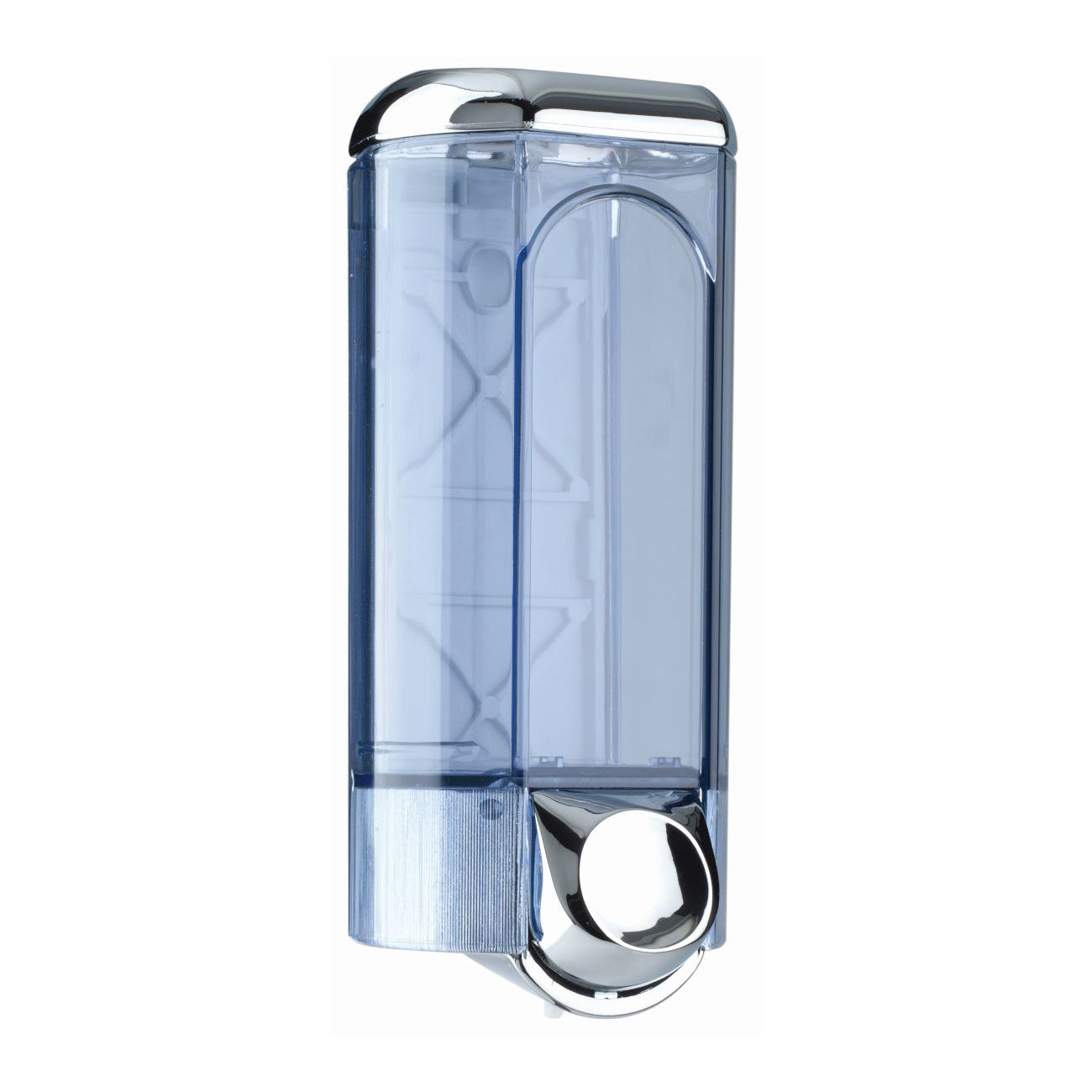 Soap Dispenser Chrome & Transparent 0.8L (6 Pack)