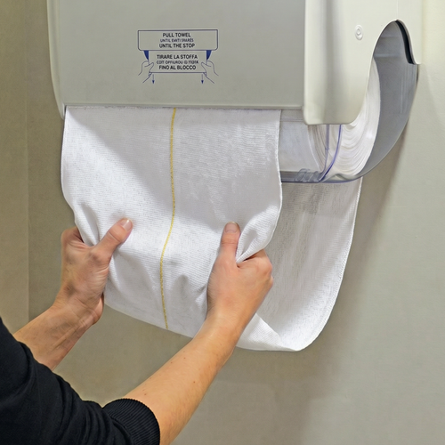 Cabinet Roller Towel White (10 Pack)