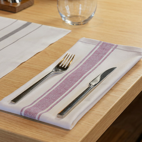 Napkin Centre Stripe (250 Pack)