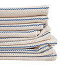 Oven Cloth Herringbone Stripe Blue (250 Pack)